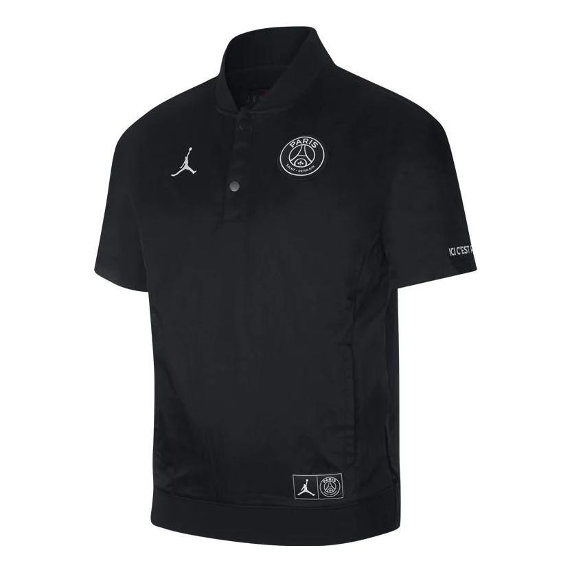 Polo tričko Jordan Jordan Short Sleeve Breathable Jacket Čierna | BQ8355-010, 0