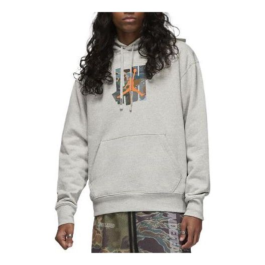 Mikina Jordan Jordan x UNDEFEATED Men's Hoodie Šedá | DX4300-050, 0