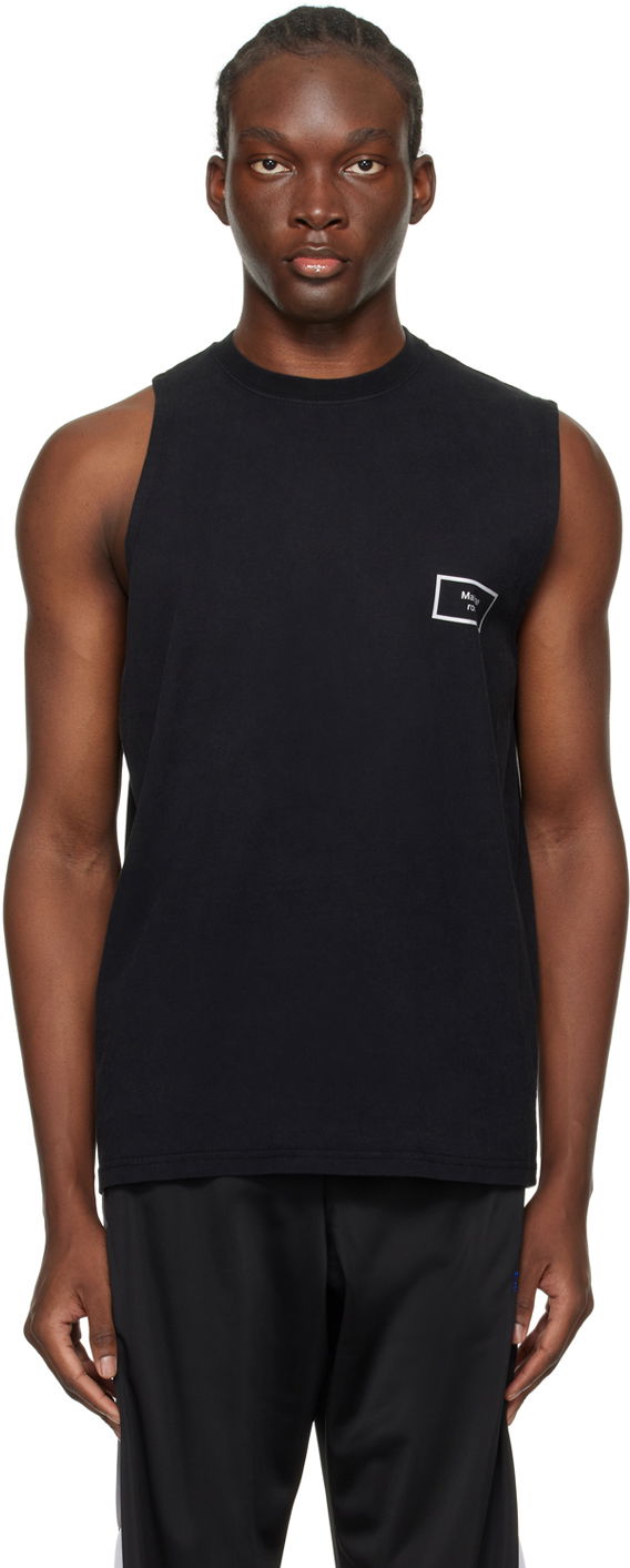 Tielko Martine Rose Uneven Tank Top Čierna | CMRSS24-622, 0