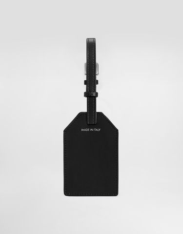Kľúčenka Dolce & Gabbana Dolce & Gabbana Vittoria Calfskin Luggage Tag Čierna | BM2543AH85080999, 3