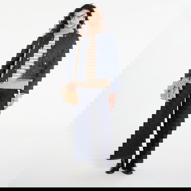 Bunda Tommy Hilfiger Gold Button Quilted Jacket Navy | WW0WW47449 C1G, 3