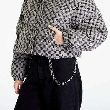 Prešívaná bunda MISBHV Monogram Jacquard Canvas Puffer Šedá | 3121W415, 4