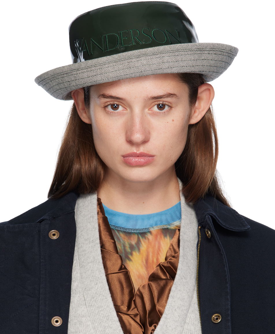 Klobúk JW Anderson Logo Bucket Hat Zelené | AC0347-FA0391, 0