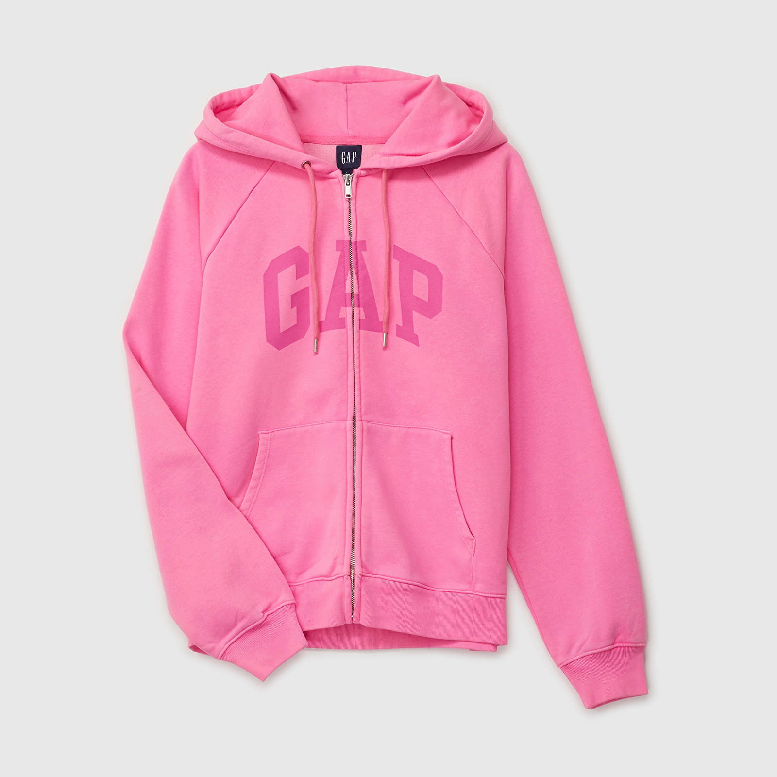 Sweatshirt New Fullzip Hoodie Standout Pink XXS