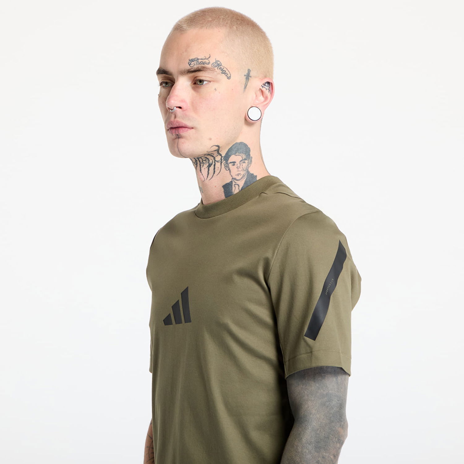Tričko adidas Originals Z.N.E. Olive T-Shirt Zelené | JC7921, 1