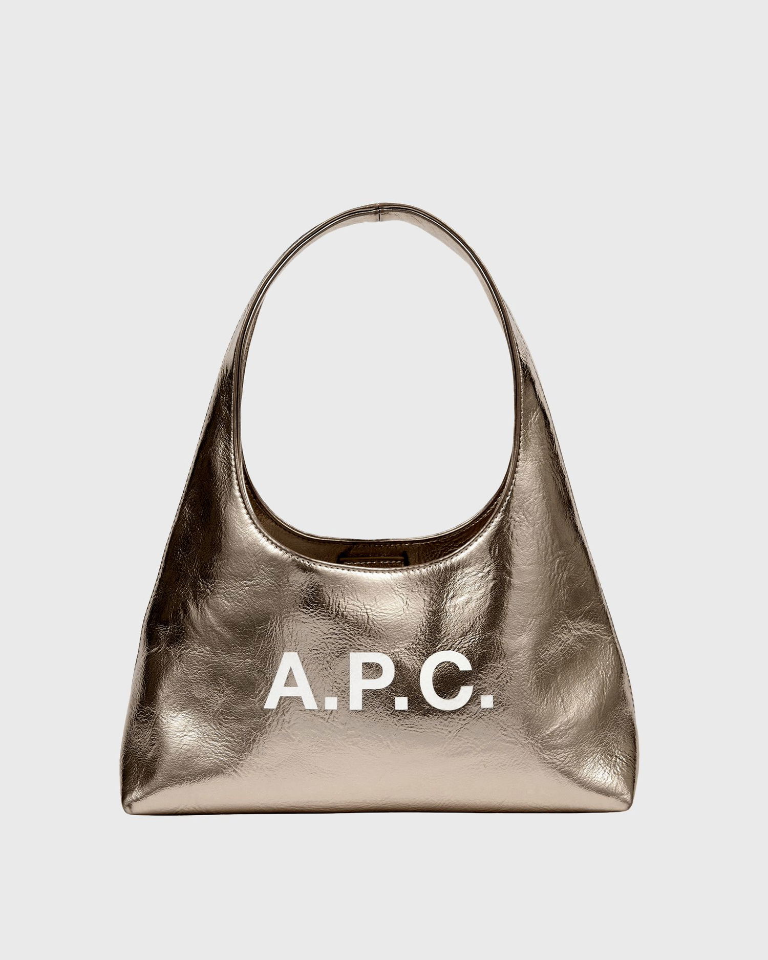 Taška cez rameno A.P.C. A.P.C. Ninon Shoulder Bag Metalická | PUABZ-F67027-RAP, 0