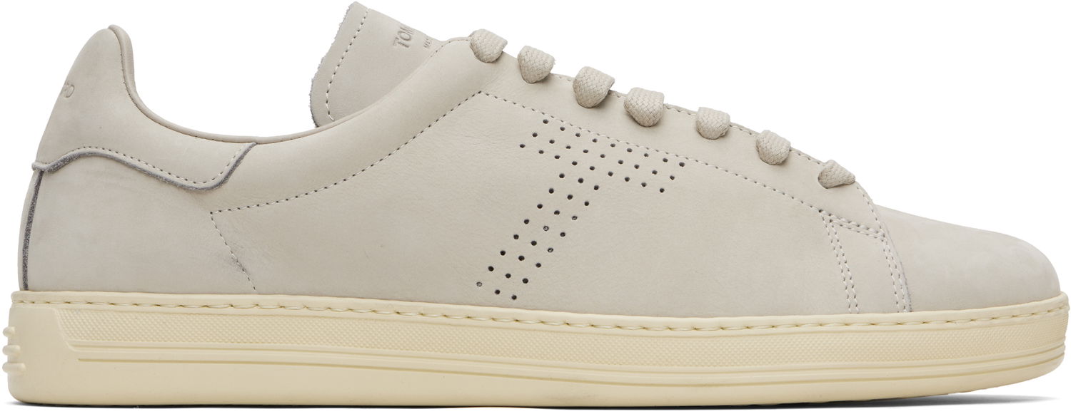 Tenisky a topánky Tom Ford TOM FORD Nubuck Warwick Béžová | J1507-LCL215N, 0