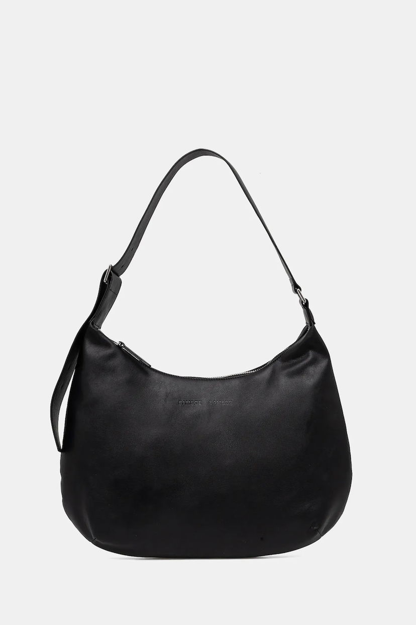 Kabelka Samsoe Samsoe SAFREJA Hobo Bag Čierna | F25100102