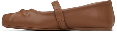 Tenisky a topánky Marni Marni Mary Jane Ballerina Flats Hnedá | MJMS007700 P3628, 2