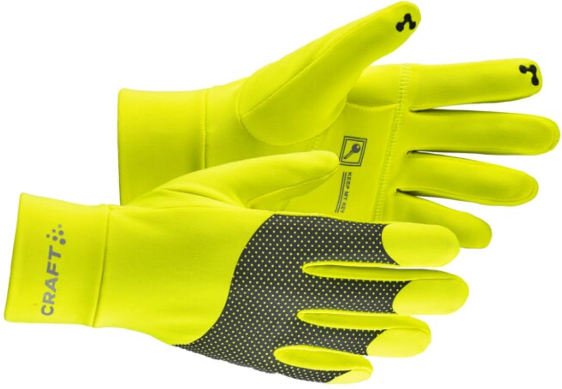 Rukavice Craft Craft ADV Lumen Fleece Gloves Žltá | 1909838-851000, 0