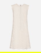 Lace Dress With Floral Pattern