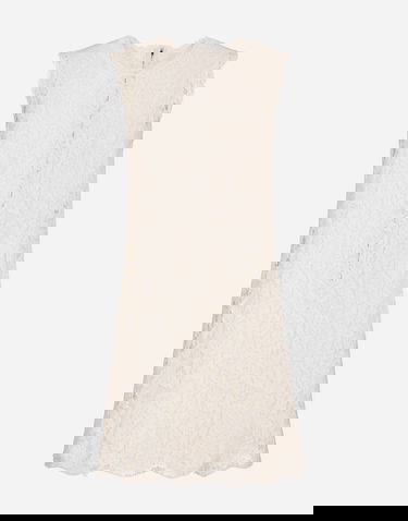 Šaty Dolce & Gabbana Lace Dress With Floral Pattern Béžová | F6ATYTFLRE1W0001, 0