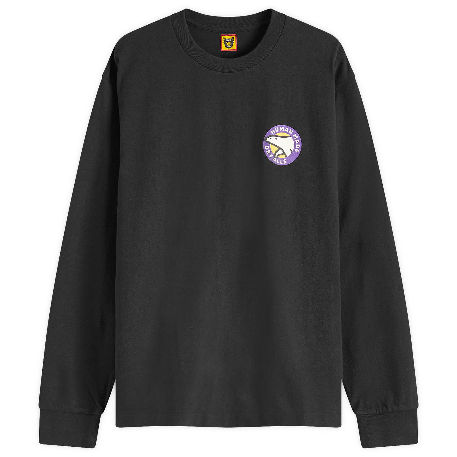 Tričko Human Made Human Made Graphic Long Sleeve T-Shirt Čierna | HM28CS036-BK, 0