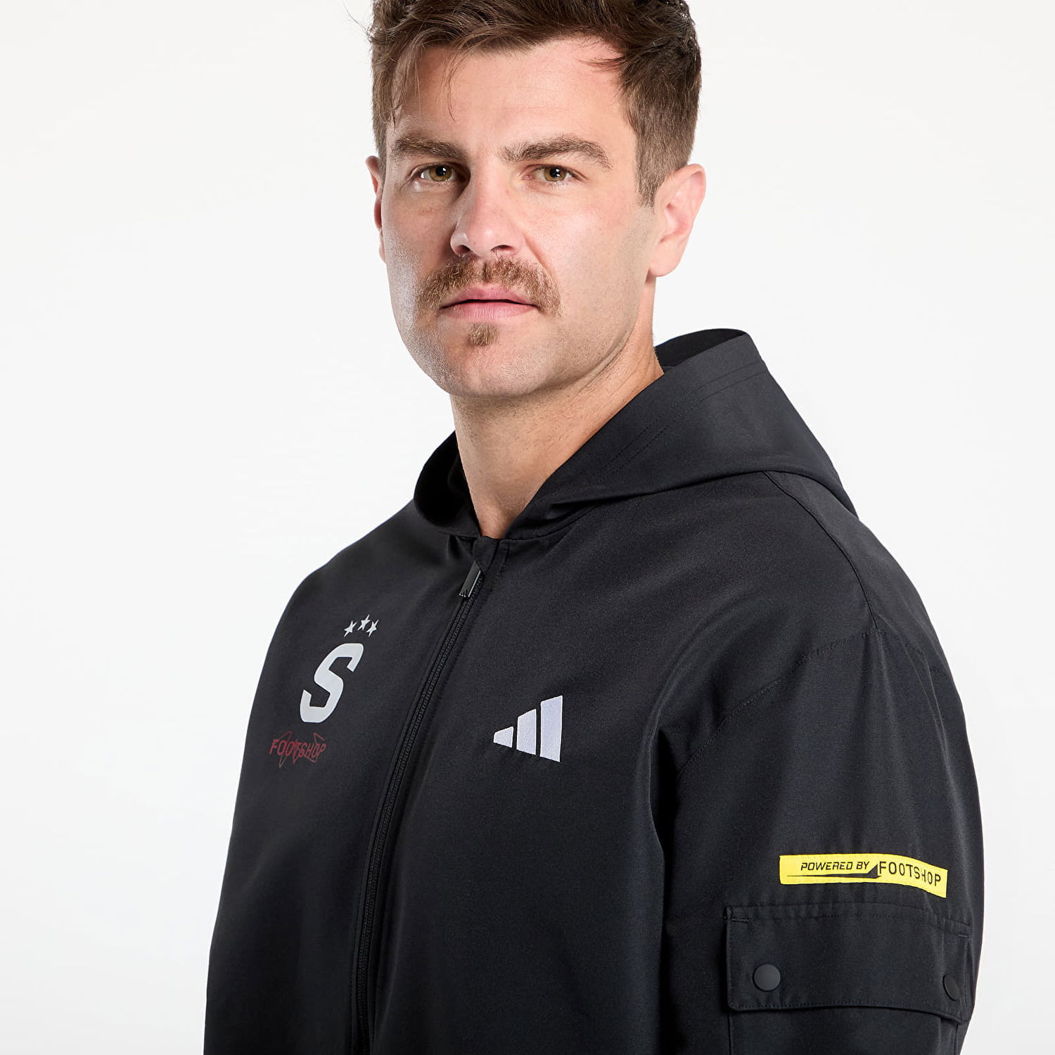 Vetrovka adidas Performance Footshop x Sparta Windbreaker Čierna | FTSHP_496, 1