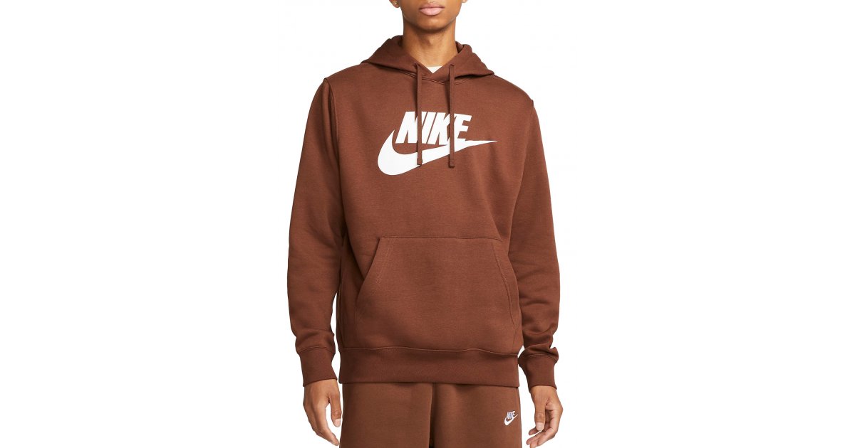Mikina Nike Sportswear Fleece Club Hoodie Hnedá | bv2973-259, 1