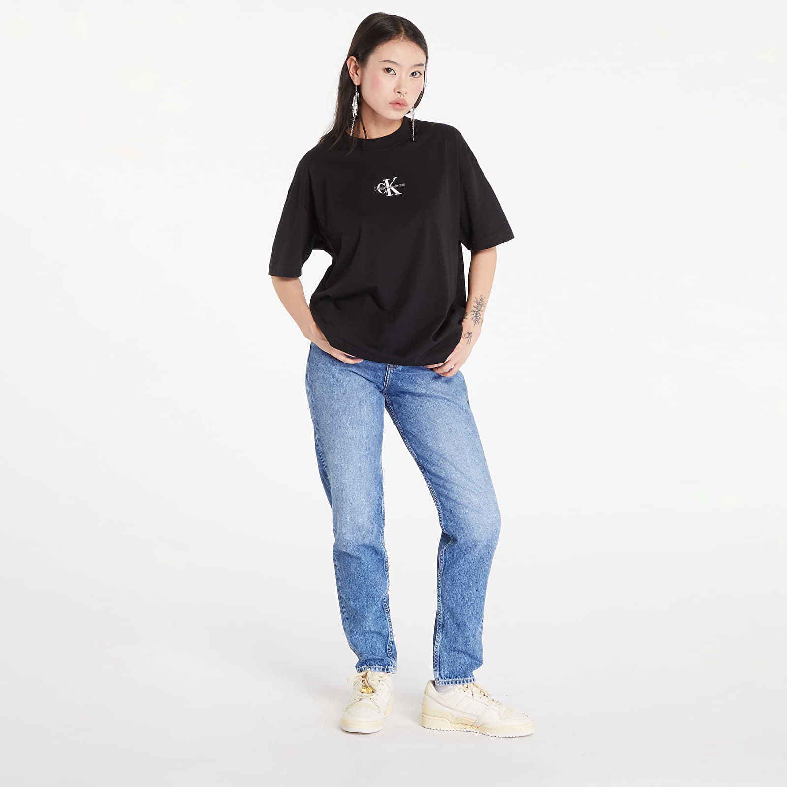 Monogram Boyfriend T-Shirt Black