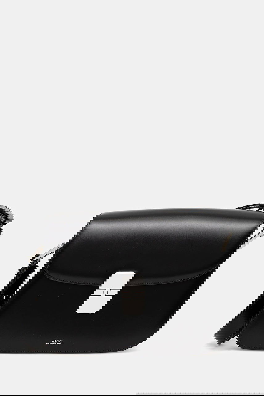 Taška cez rameno A.P.C. A.P.C. Sac Grace Leather Shoulder Bag Čierna | PXBVN.F61412, 0