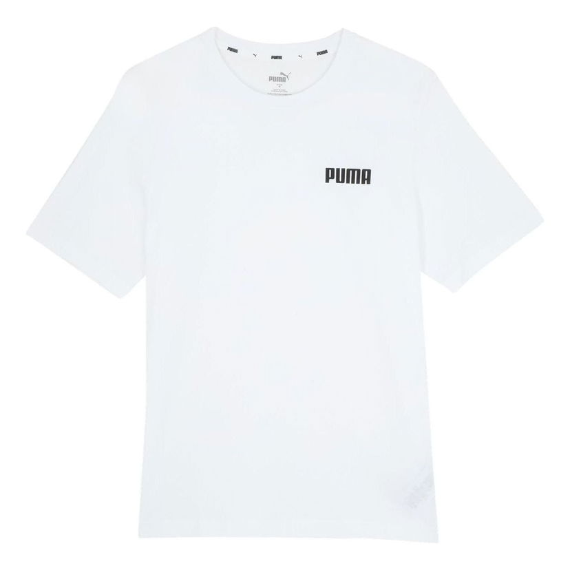 Tričko Puma Essentials Small Logo T-Shirt Biela | 845677-02