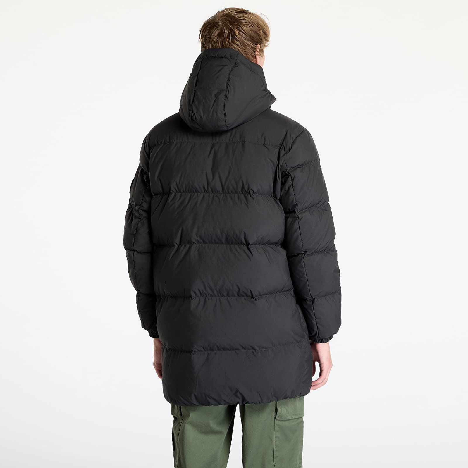 Essential Down Parka Jacket Black