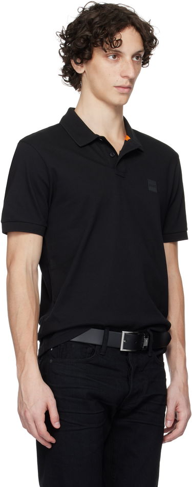 Polo tričko BOSS Patch Polo Čierna | 50507803, 4