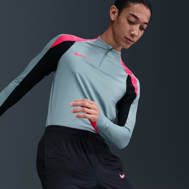 Dres Nike Dri-FIT Strike Half-Zip Football Training Top Šedá | FN2403-395, 1