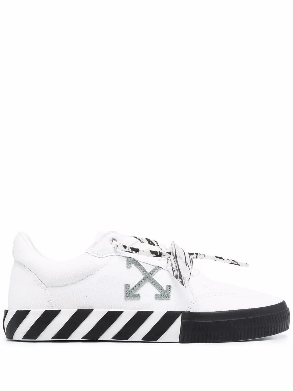 Tenisky a topánky Off-White Off-White Low Vulcanized Canvas "White Black Grey" Biela | OMIA085F21FAB0010155, 0
