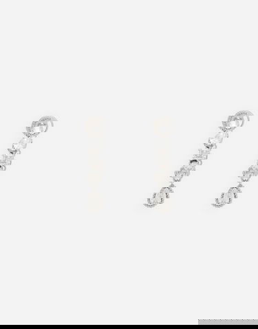 Náušnice Dolce & Gabbana 18K White Gold Easy Diamond Earrings Metalická | WEQD1GWDIA180001, 3