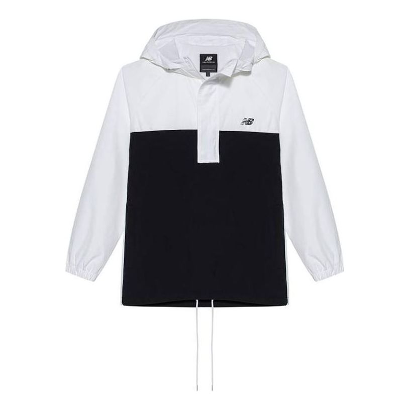 Vetrovka New Balance Fleece Windbreaker Biela | NA83N033-WT
