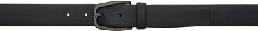 Opasok ZEGNA Leather Belt Čierna | LHACQ-B021ZZ, 0