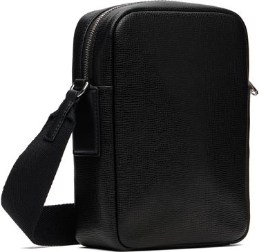 Taška cez rameno Lacoste Ossian Leather Satchel Bag Čierna | NH5047OI_000, 2
