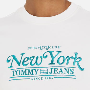 Tričko Tommy Hilfiger Tommy Jeans Graphic Cotton Biela | DW0DW17826YBH, 0