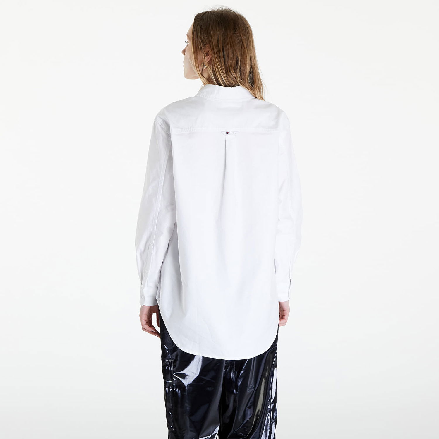 Košeľa Tommy Hilfiger Boyfriend Badge Shirt White Biela | DW0DW17807 YBR, 1