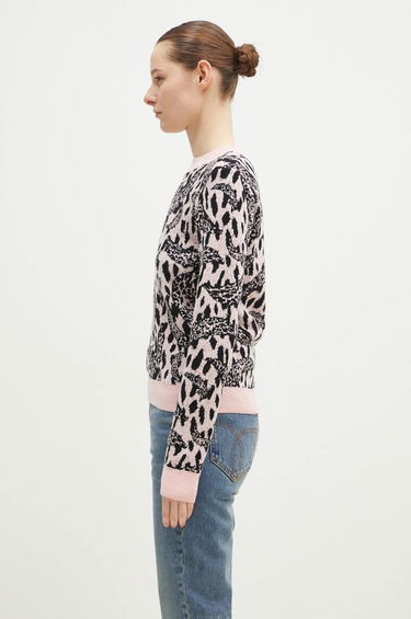 Sveter Fiorucci Pink Banimalier Wool Blend Sweater Ružová | W01FPKSW195KN03PN04, 1