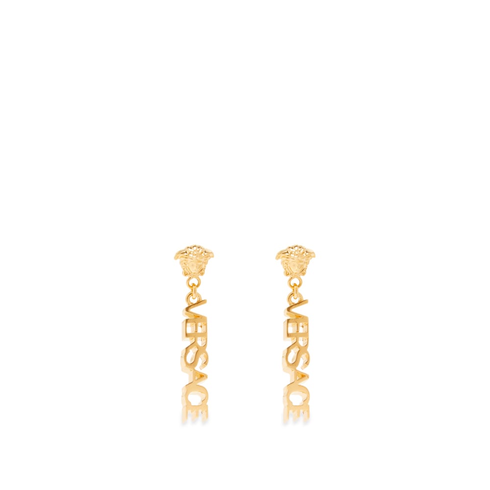 Náušnice Versace Medusa Logo Earrings Metalická | 1002273-1A00620-3J000, 0