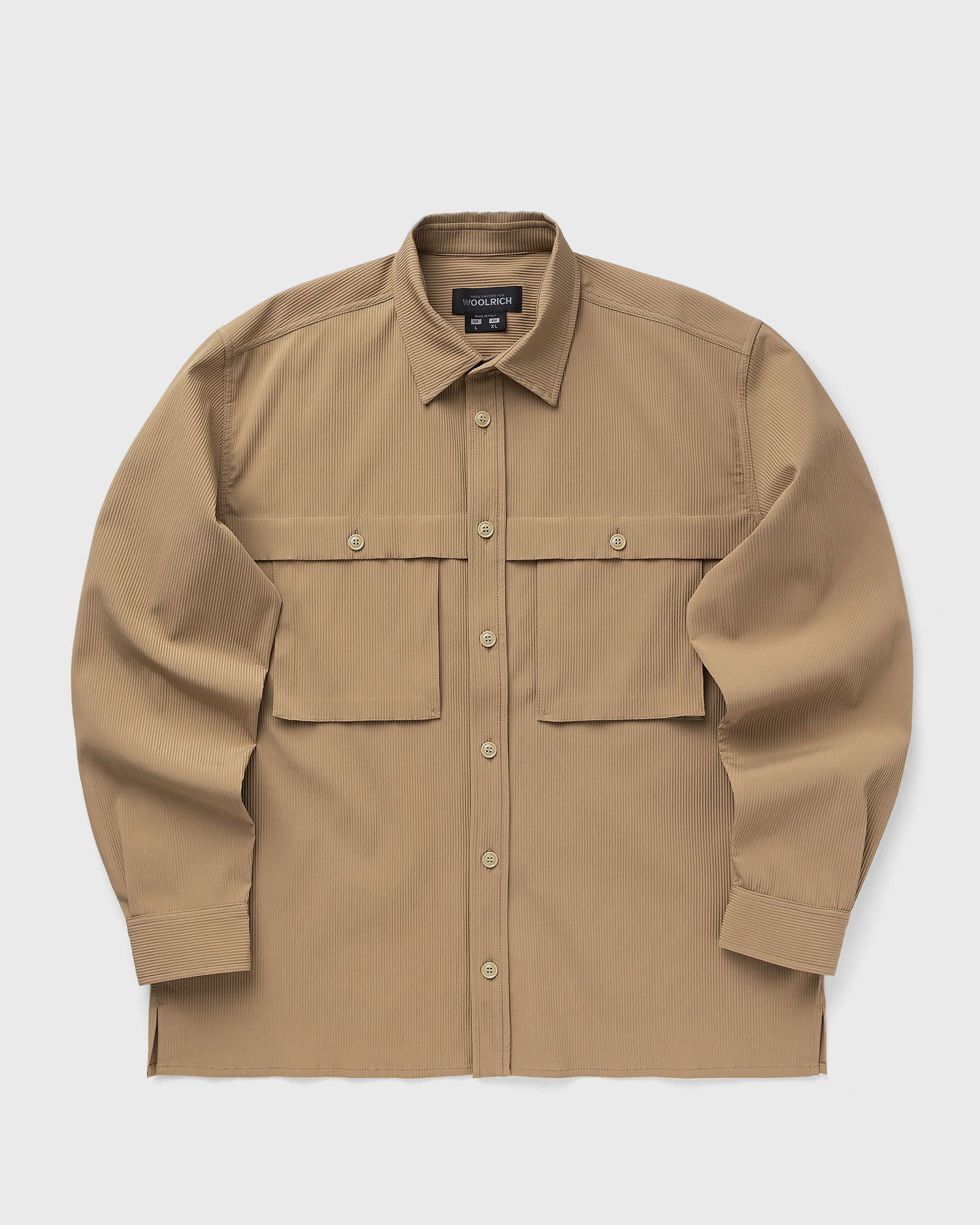 Košeľa WOOLRICH Corduroy Shacket Béžová | CFBLSI0202MRUT4113-805, 0