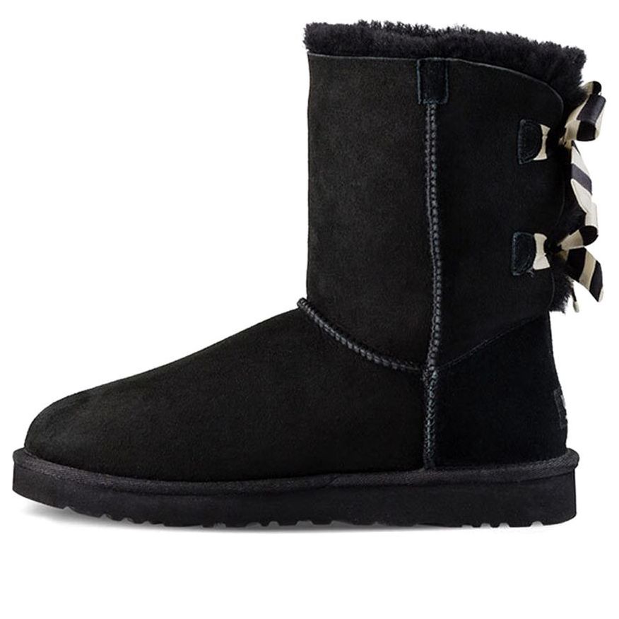 Tenisky a topánky UGG Bailey Bow Stripe Boots Čierna | 1090941-BLK, 0