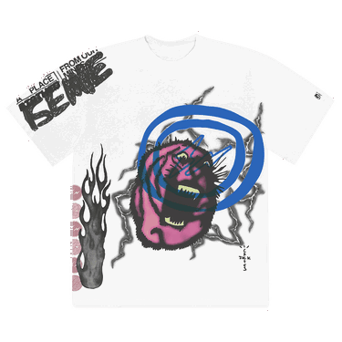 Tričko Cactus Jack by Travis Scott Fragment x Sunrise Tee Biela | CJFR SS05 WHIT, 0