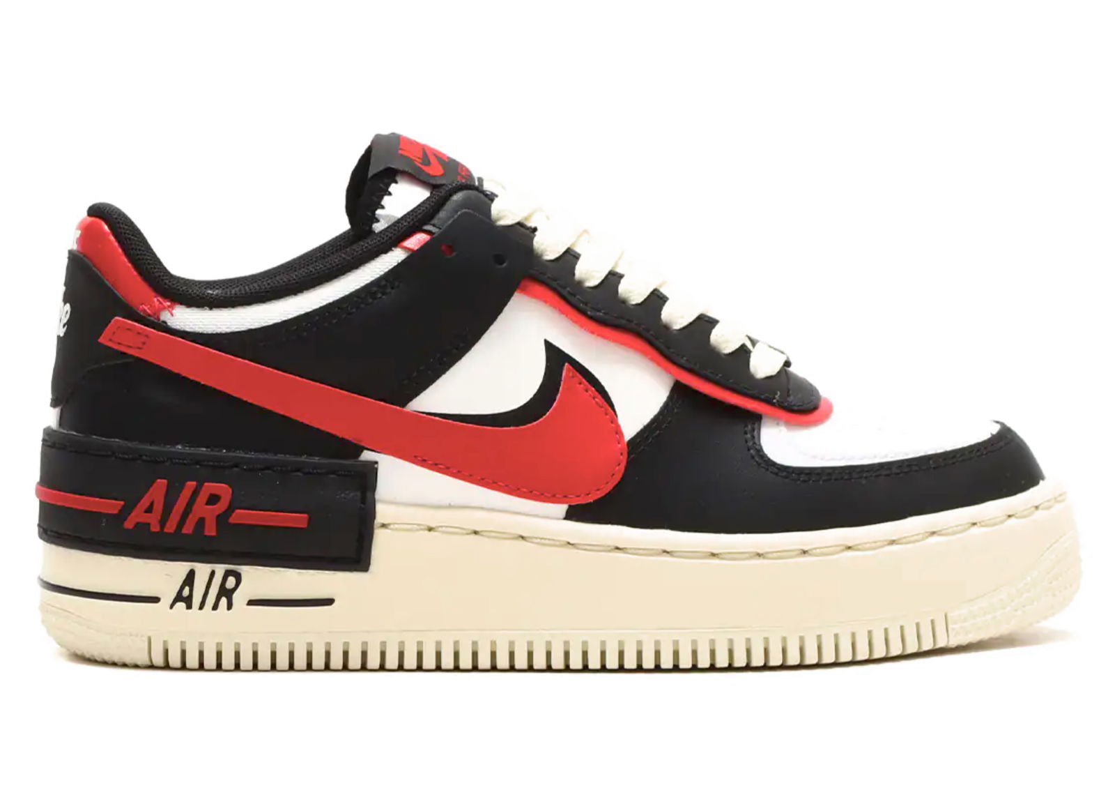 Air Force 1 Low Shadow "Summit White University Red Black" W