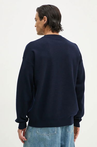 Sveter Drôle de Monsieur Embroidered Floral Graphic Sweatshirt Navy | E.PO162.WO007.NY, 2
