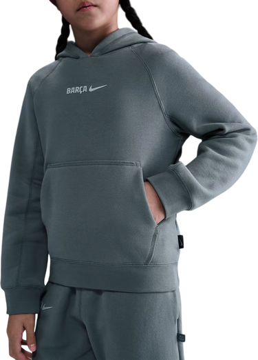 Mikina Nike FC Barcelona Air Pullover Hoodie Zelené | hm3662-084, 0