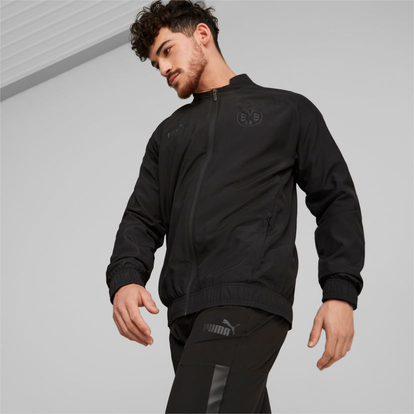 Bunda Puma Prematch Borussia Dortmund Training Jacket Čierna | 769550_02