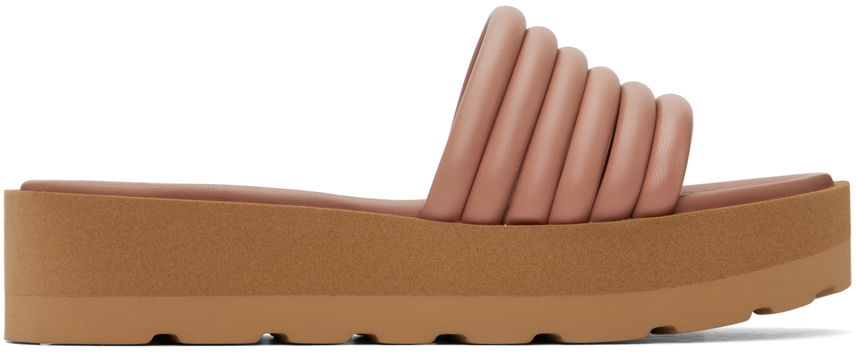Tenisky a topánky Gianvito Rossi Nappa Platform Sandals Ružová | G15190.05GOM.NAP, 0