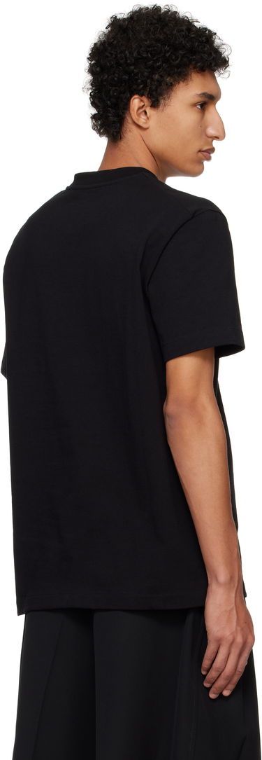 Tričko Jil Sander Jil Sander Logo Flag Pocket T-Shirt Čierna | J22GC0197_J20256, 2