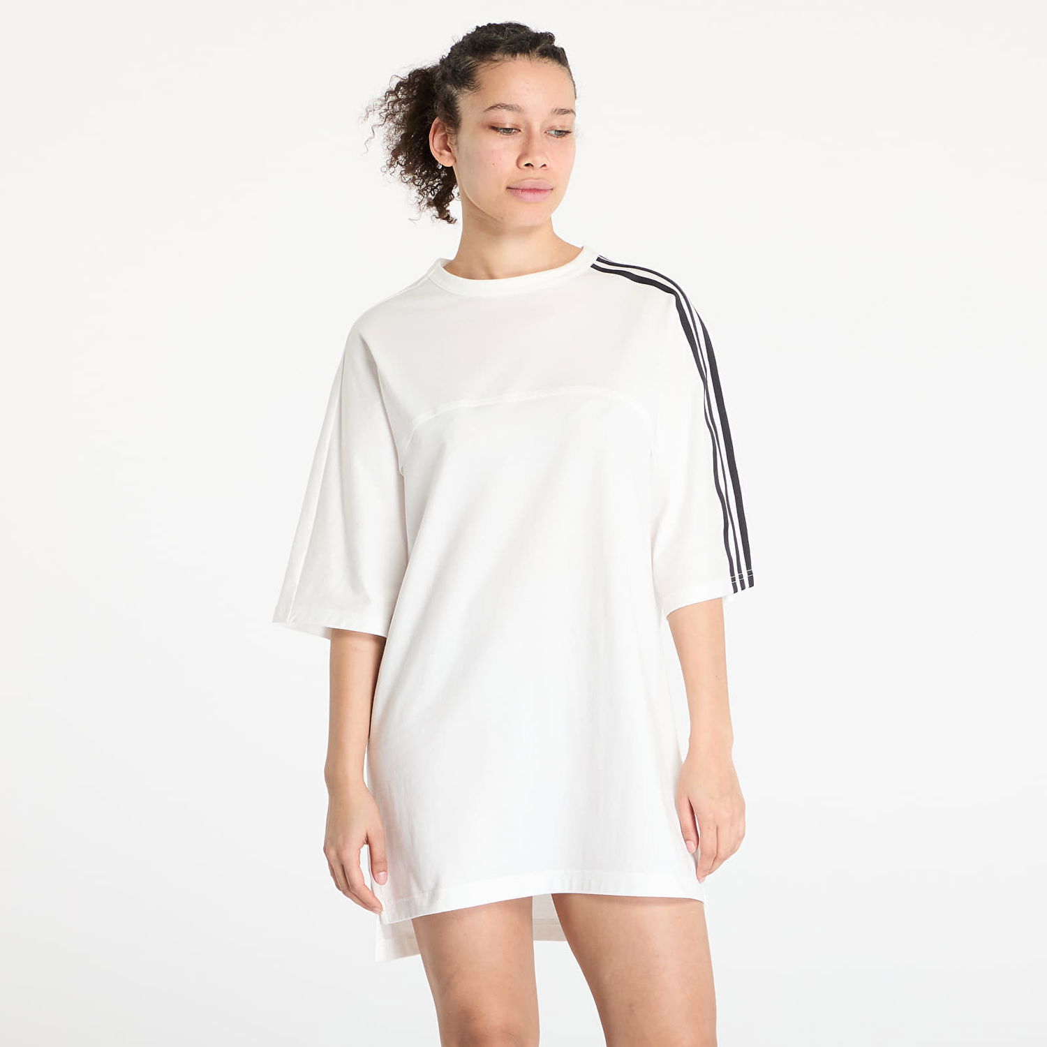 Šaty Y-3 Y-3 3-Stripes Short Sleeve T-Shirt Dress Biela | JM7845, 0