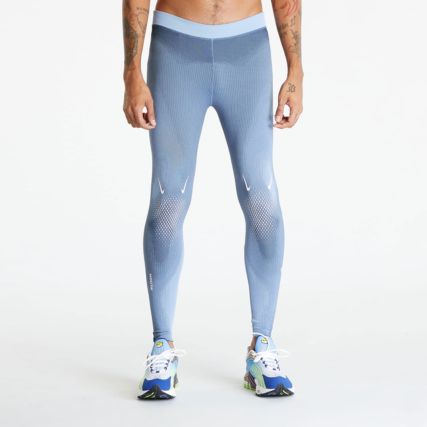 Legíny Nike x Nocta M NRG Tights Dri-FIT Eng Knit Tight Modrá | DV3657-479, 0