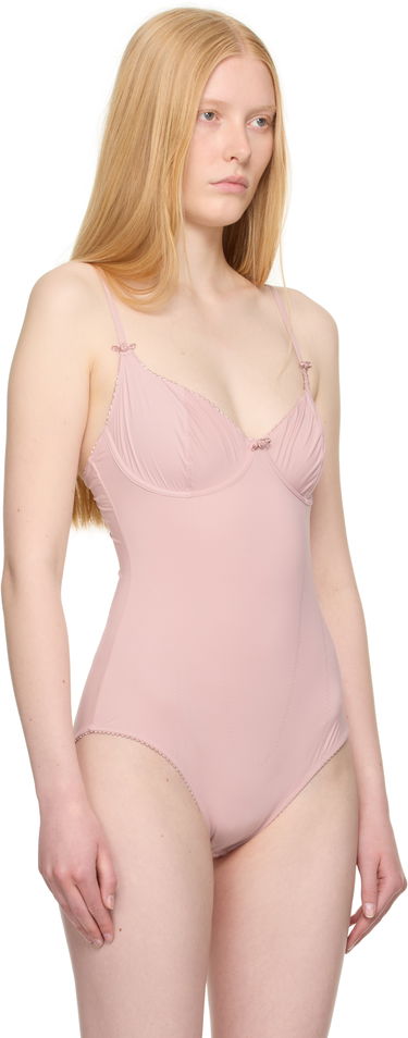 Body SKIMS SKIMS Retro Shapewear Demi Brief Bodysuit Ružová | BD-BRF-7924W, 1