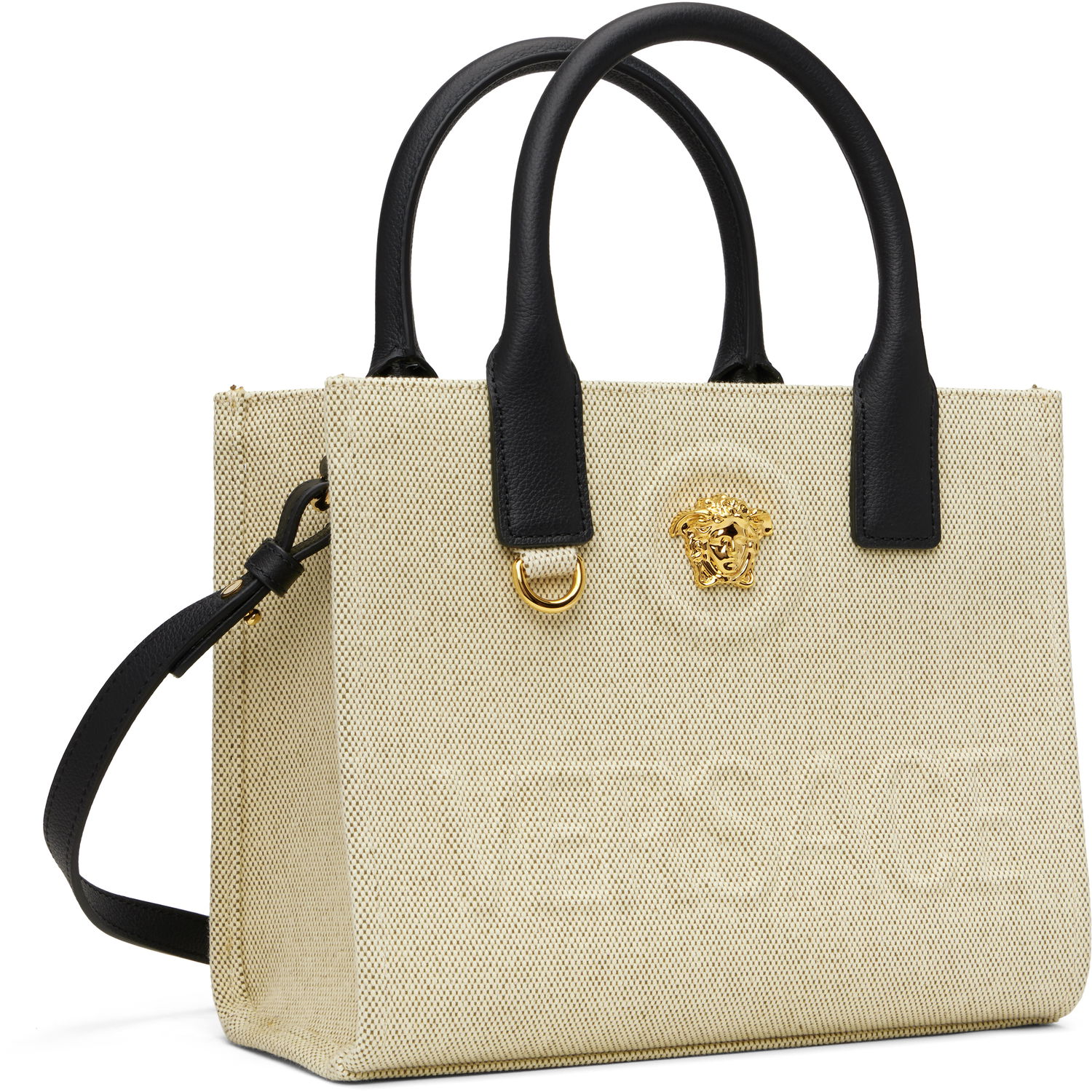Tote bag Versace Versace 'La Medusa' Mini Tote Bag Béžová | 1020448_1A03494, 1