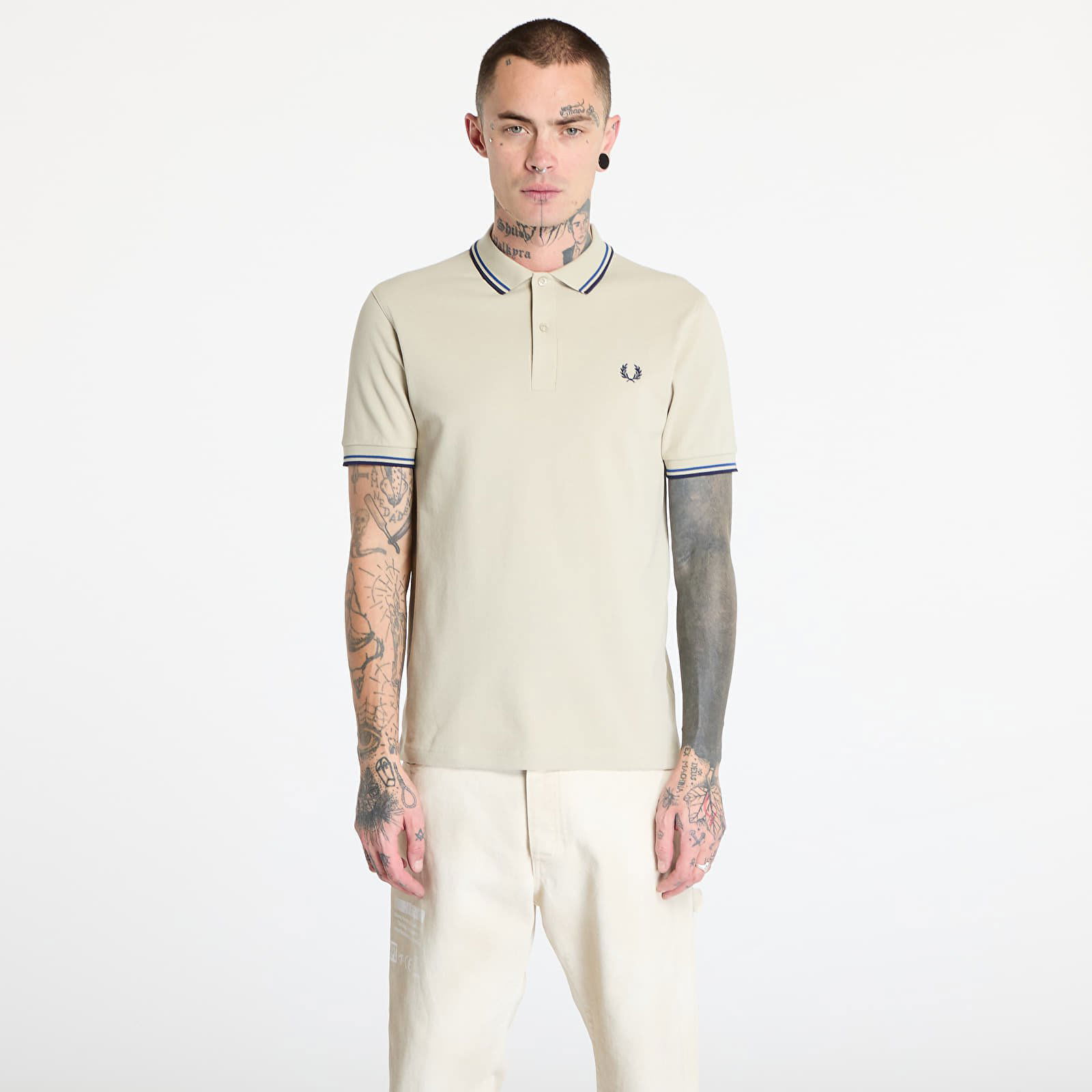 Men's Short Sleeve Tipped Polo Shirt