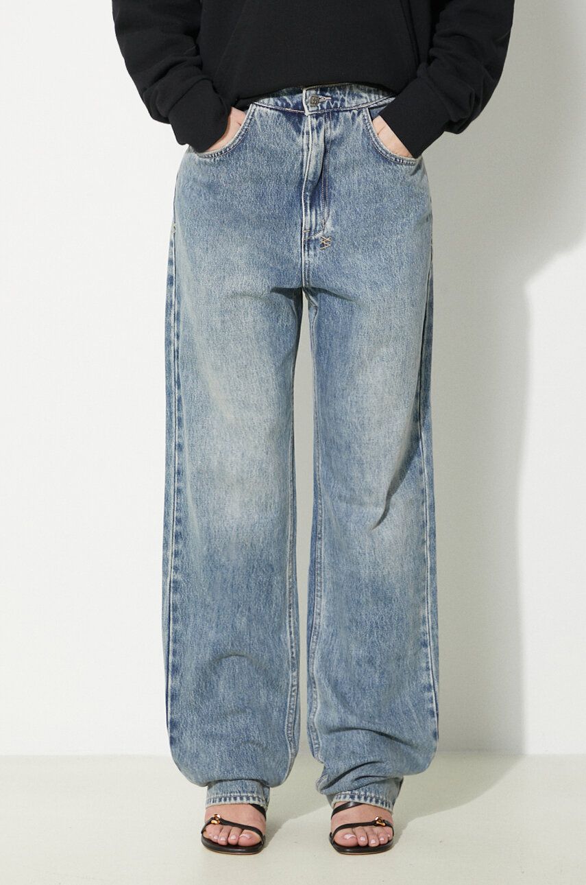 Džínsy Ksubi Playback Flipped Overkast High Waist Jeans Modrá | WSP24DJ041, 0
