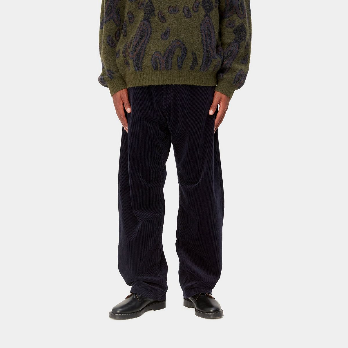Nohavice Carhartt WIP Landon Pant Navy | I032297_1C_02, 1